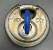 Storage West Round Padlock With 1 Key PreOwned