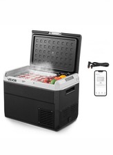 VEVOR 12V Car Refrigerator Portable Freezer 52.8QT Electric Cooler for Camping