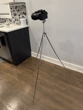 Goldcrest Aluminum Pan/Tilt Head Foldable Camera Tripod with Carrying Case