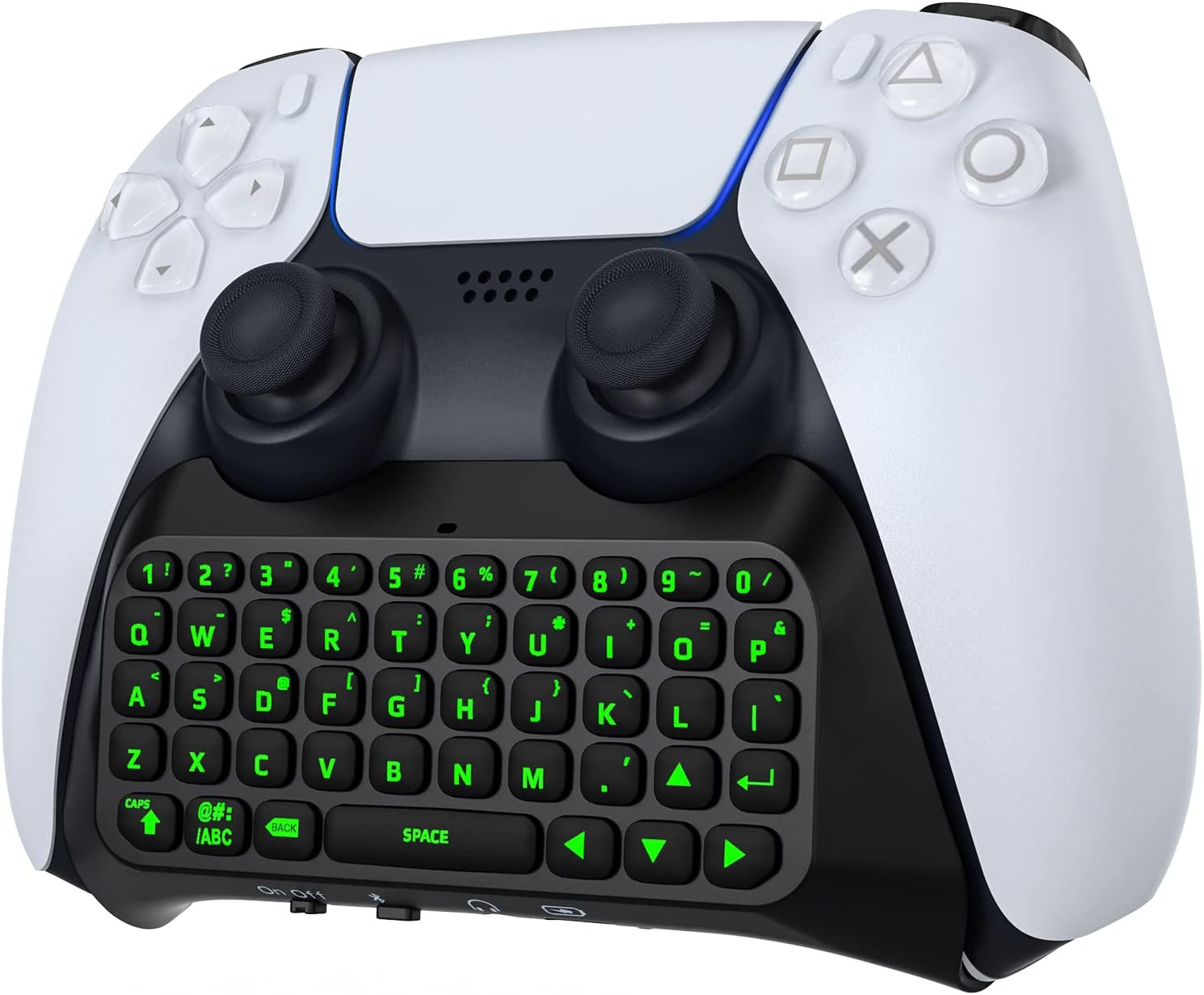 Tastiera Wireless PS5 Retroilluminata - Chatpad Bluetooth per Controller