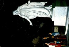 Resurrected Jesus by Bertel Thorvaldson on Temple Square, Salt Lake Postcard