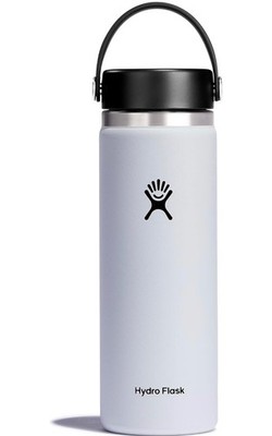 Hydro Flask Water Bottle - Insulated Stainless Steel - wide mouth - 20 oz