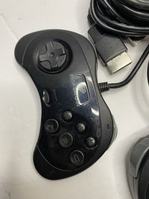 SEGA Saturn MK-80000A Console W/ 2 OEM Controllers & Sega Control Pad & Cords