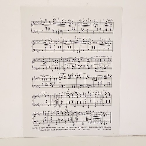Vintage Polish National Dance Piano Sheet Music by X Scharwenka - Picture 11 of 12