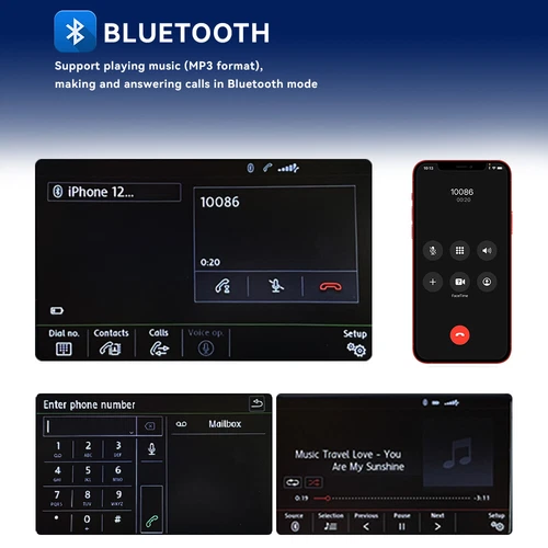 Für VW Autoradio RCD360 Pro 2 RCD440 PRO 187B AndroidAuto Wireless CARPAY BT - Bild 15 von 15