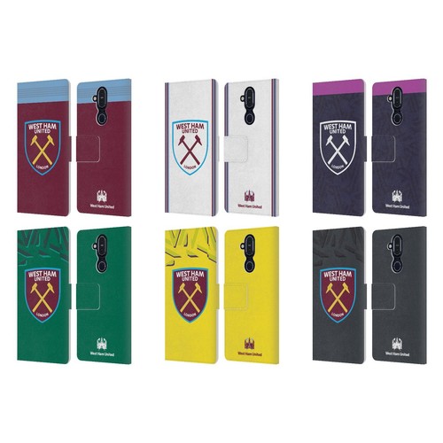 OFFICIAL WEST HAM UNITED FC 2019/20 CREST KIT LEATHER BOOK CASE FOR NOKIA PHONES - 第 1/12 張圖片