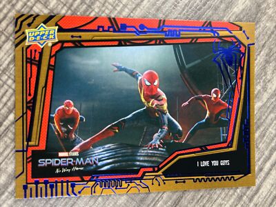No way home upper deck スパイダーマン 2023 UPPER DECK MARVEL STUDIOS SPIDER-MAN NO WAY HOME HOBBY