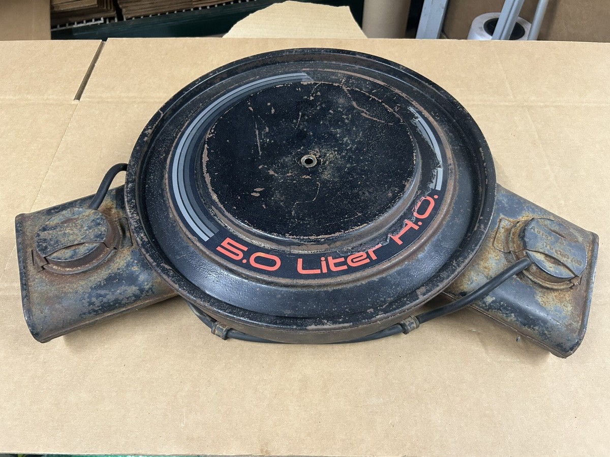 Chevy Camaro 5.0 HO Dual Snorkel Air Cleaner L69 Z28 IROC 1982