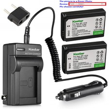 Kastar Battery AC Travel Charger for Samsung BP1310 BC1310 Samsung NX10 Camera