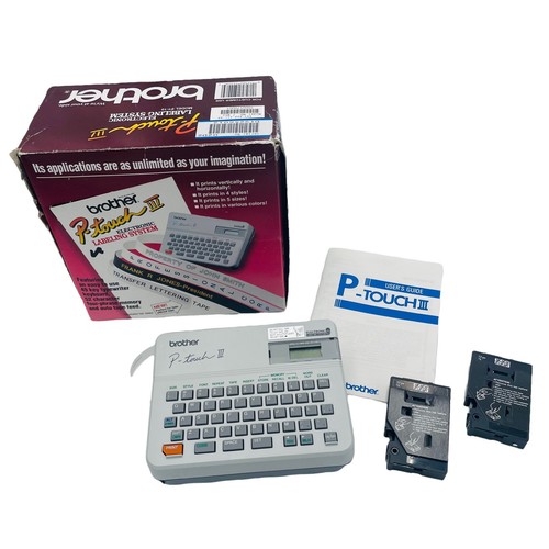 Brother P-Touch III Electronic Labeling 