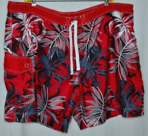 OP Ocean Pacific Swim Trunks Floral 