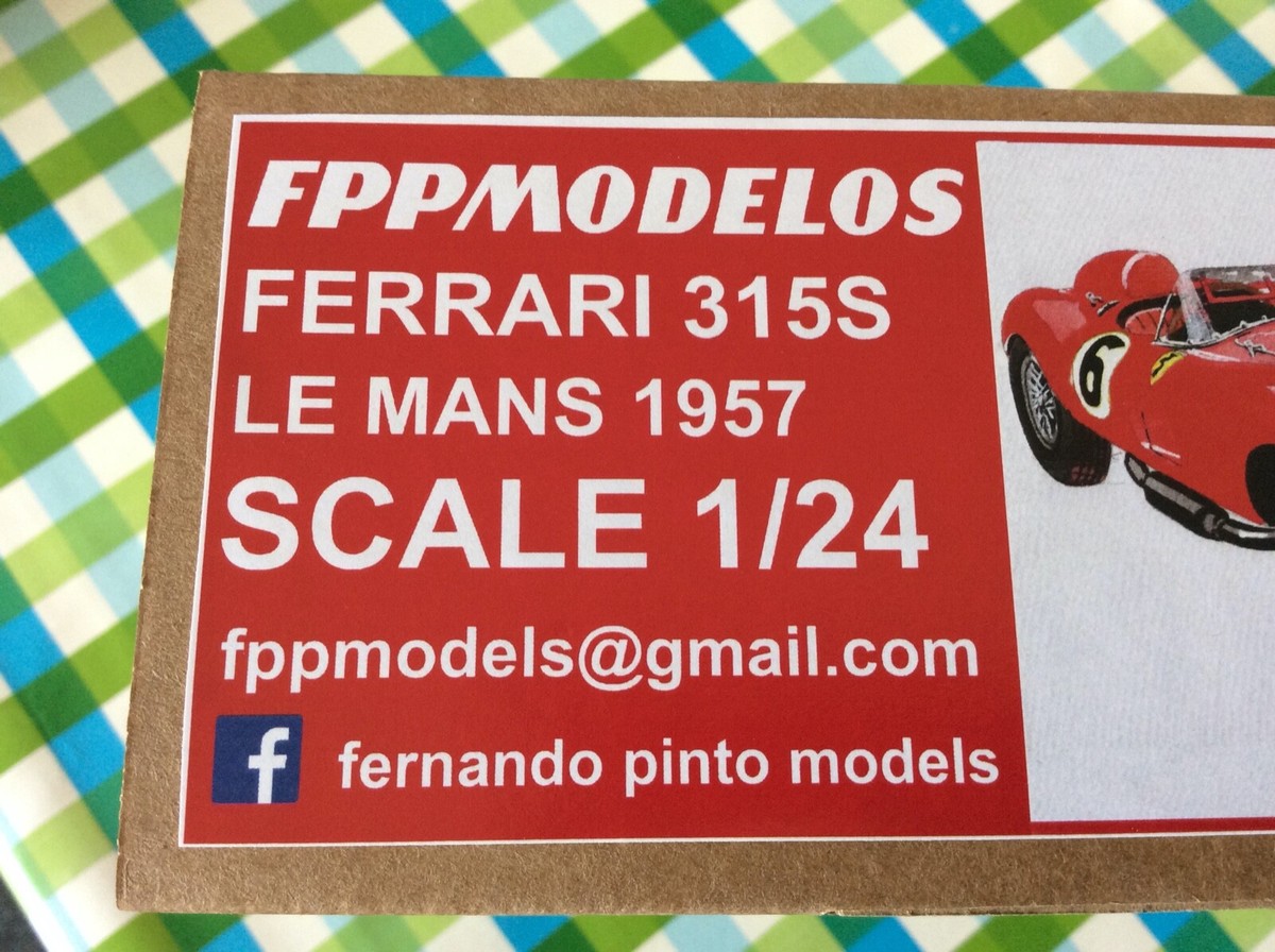Art ART445P model Ferrari 315 S - 1er et 2eme Mille Miglia - 1957 1/43
