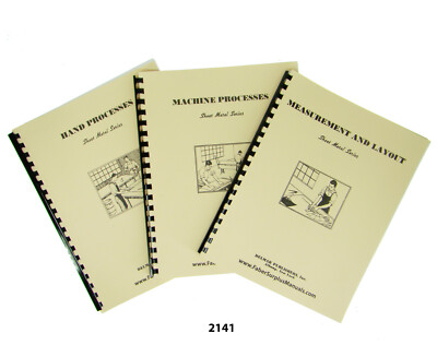 Delmar Sheet Metal Working Series- 3 Volume Set Save 60% #2141