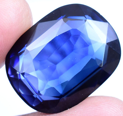 Stunning Natural Kashmiri Blue Sapphire 41.25Ct Certified Treated Loose Gemstone