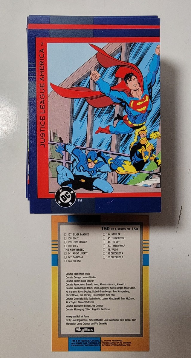 【超特価】 DC Comics eBay | Topps 1993. 1-150. Set Complete Cards. その他