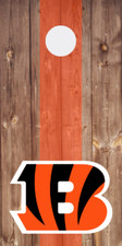 Cornhole Board Wraps Decals Vinyl Stickers Set of 2 - Cincinnati Bengals