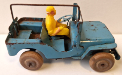 ANCIEN RARE JRD Jeep Willys Attelage Remorque Mecanique Cle Cij Jep Tole 1950 EUR 69,90 - FR