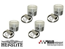 A Series 1275 | Classic Mini | HEPOLITE 11cc 73.50mm 1380cc Piston SET DLC Rings