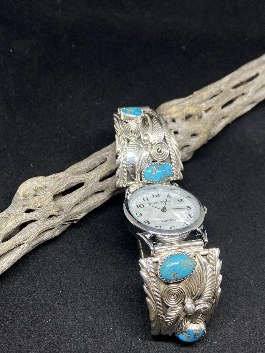 Mens turquoise store watch band