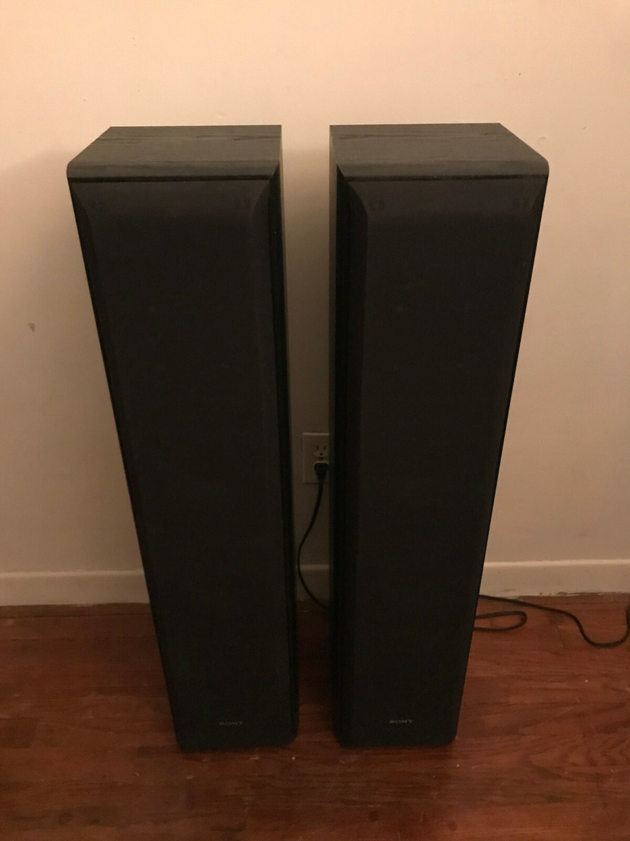Sony SS-F6000P Floor Standing Speakers (Black, Pair) | eBay