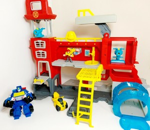 rescue bots fire station