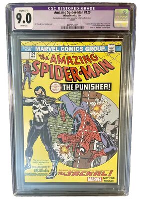 Man CD 1st〜11th まとめ売り Amazing Spider-Man #129 1st Punisher CGC 9.0 Marvel Legends