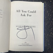 All You Could Ask For by Mike Greenberg (2013, Hardcover) SIGNED 1st Ed ESPN