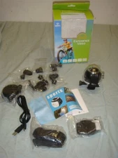 HDKING PANOVIEW 360 DEGREE PANORAMIC SPORTS ACTION CAMERA KIT W MOUNTS & CASE!