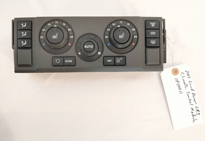 Used Land Rover 2007 LR3 Dash Climate Control Unit JFC500068WUX