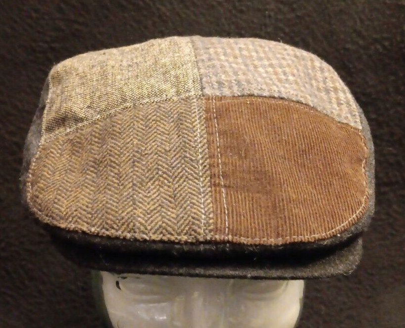 2016 Men's M/L Multi Pattern Patchwork Padded New… - image 1