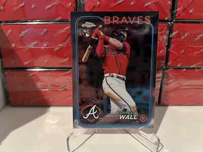 2024 MLB Topps Chrome Forrest Wall #176 Base Rookie Card