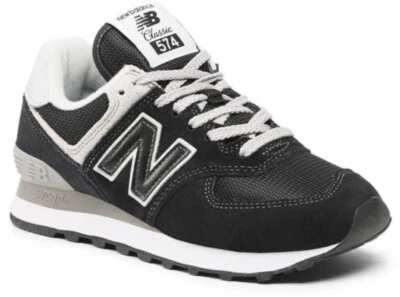 New Balance Damen Sneaker Sportschuh Schwarz Wildleder/Textil