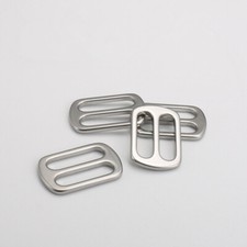 26mm Stainless Steel 304 Rectangle Buckles Tri-Glide Slider Belt Adjuster Strap
