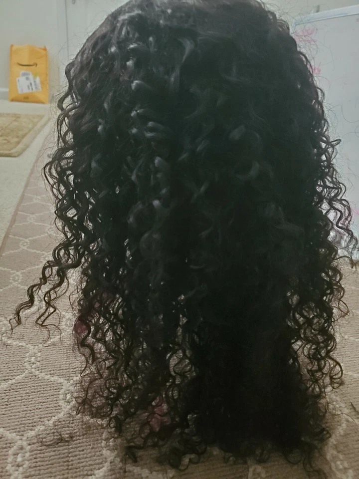 PELUCA RIZADA PARTE U - PELO NADULA 16 pulgadas Foto 2 de 4