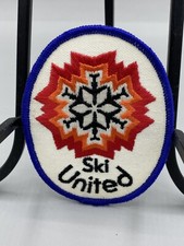 Vintage Ski United Patch 1970's Original