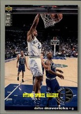 1995-96 COLLECTORS CHOICE PLAYER'S CLUB JIM JACKSON DALLAS MAVERICKS #140 2V42