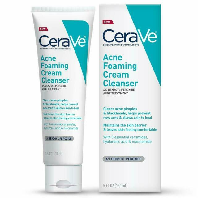 Cerave Acne Foaming Cream Cleanser 150ml for Clearer Skin