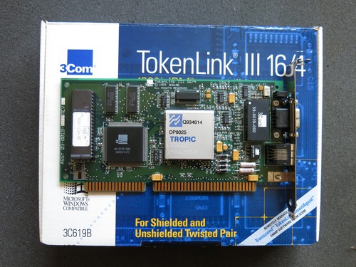 3C619B 3COM / HP / HEWLETT PACKARD TOKENLINK III 16/4 RJ-45 TP 03-0019-000 - Zdjęcie 9 z 11