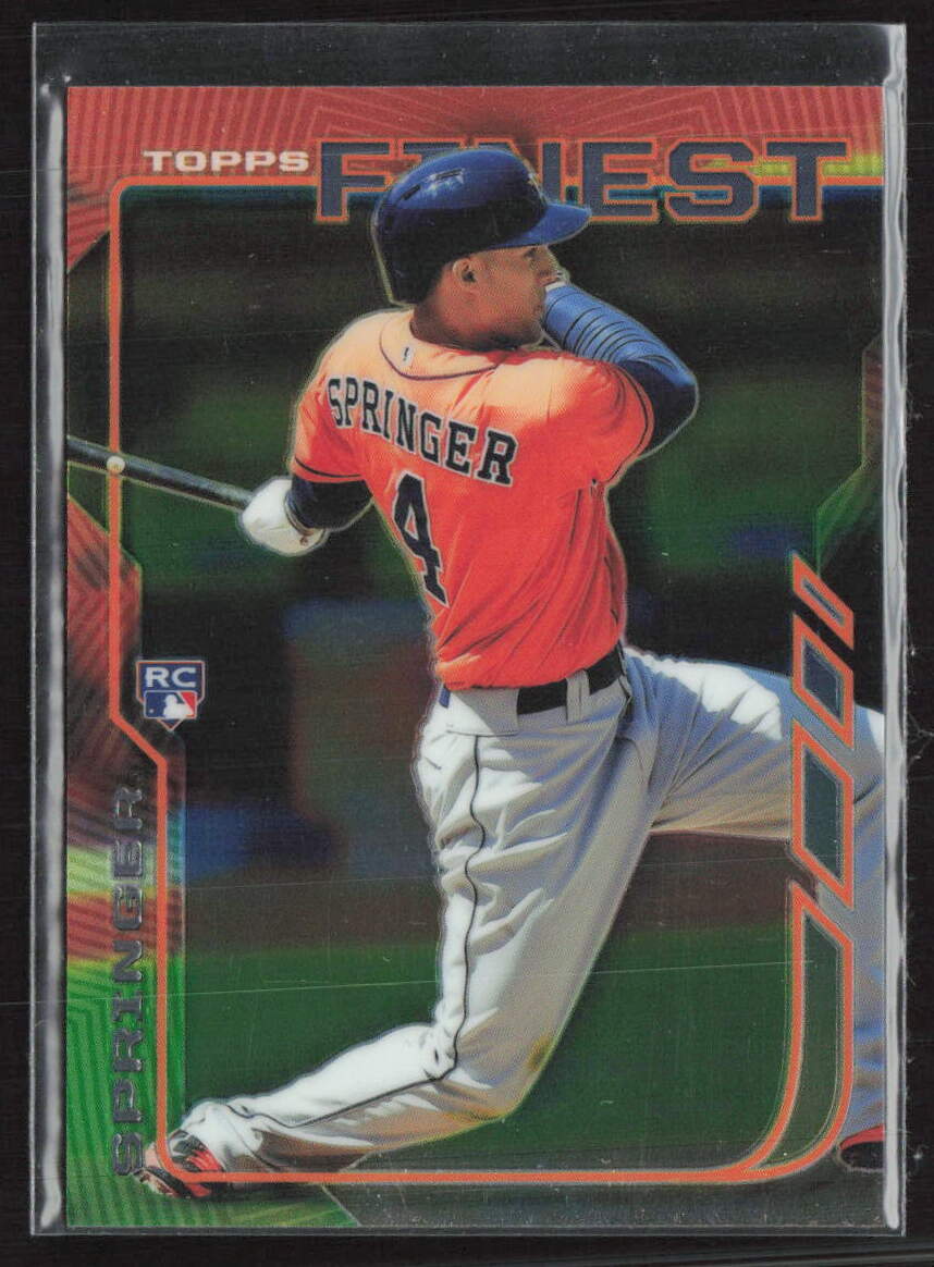 2014 Topps Finest #39 George Springer RC
