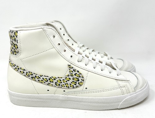 Size 9 - Nike Blazer '77 SE Mid Lemon Leopard W - Picture 2 of 5