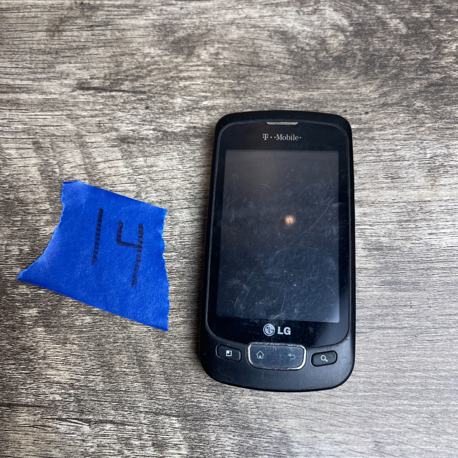 LG Optimus T P509 Smart Phone T-Mobile Black 3.15MP Bluetoot