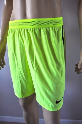 NEW NIKE STRIKE AEROSWIFT VOLT/GREEN MEN'S SOCCER SHORTS Sz S,L,XL 725872 702 | eBay