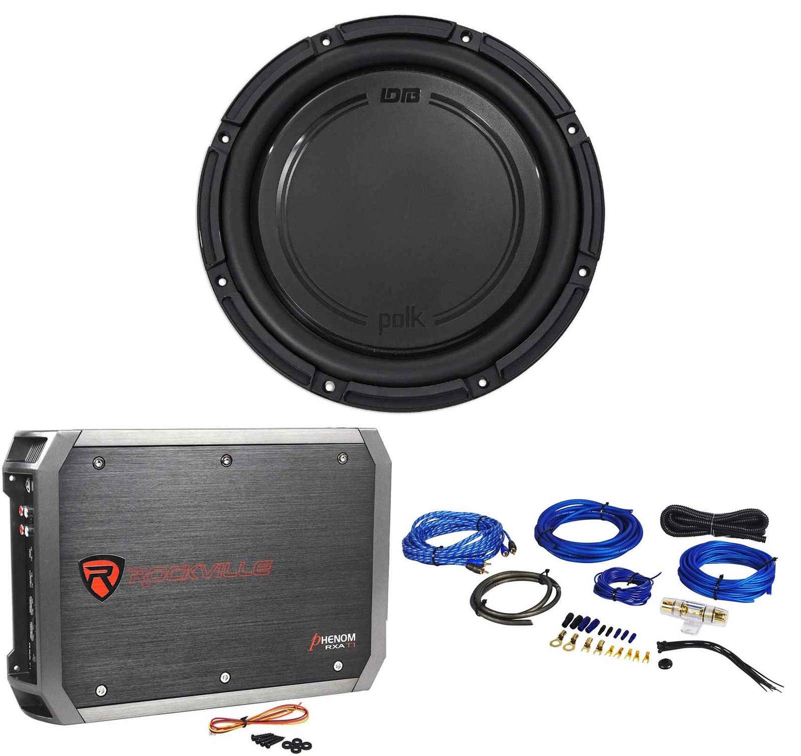 Автомобильный аудио-сабвуфер Polk Audio DB1242SVC 12 мощностью 1110 Вт SVC Усилитель Комплект усилителей 27690₽