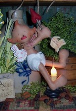 Primitive Patti's Ratties Valentine Cupid Arrow Cupie Doll Paper Pattern 412
