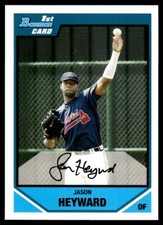 2007 1ST BOWMAN PAPER ROOKIE JAYSON HEYWARD DODGERS R82