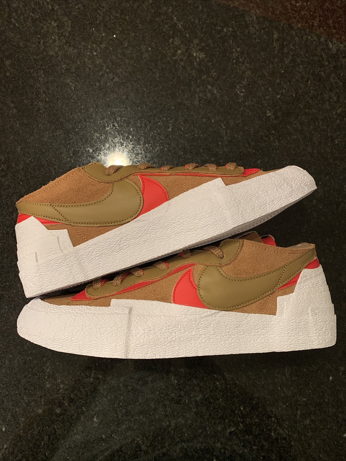 SACAI X NIKE Nike Sacai X Blazer Basso "British Tan"DD1877 200 Taglia 11