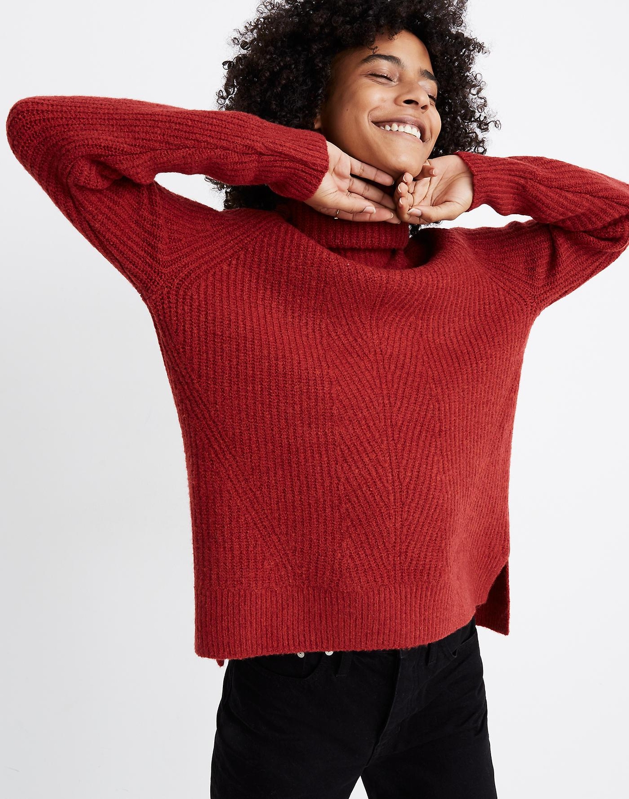 Madewell Mercer Turtleneck Sweater in 