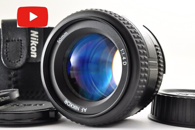 US Duty Paid] Nikon Ai AF Nikkor 50mm f/1.4 D Standard Prime Lens