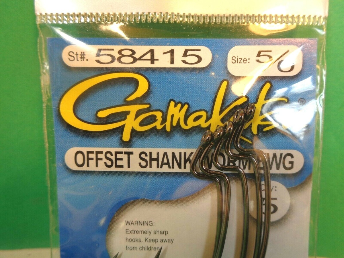 Gamakatsu Gancio A Vite Senza Fine Extra Largo-5 Per Confezione - Foto 6