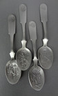 Franklin Mint 13 State Pewter Spoons  ~Original American Colonies — photo 3